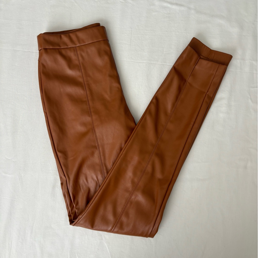 Miss Lola faux leather pants